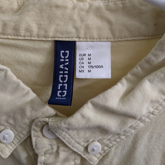 H&M Pastel Button Down Shirt - Picture 2 of 4